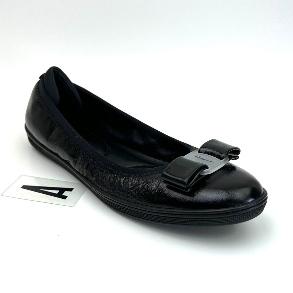 SALVATORE FERRAGAMO Savina Ballerina Flat sz 7.5